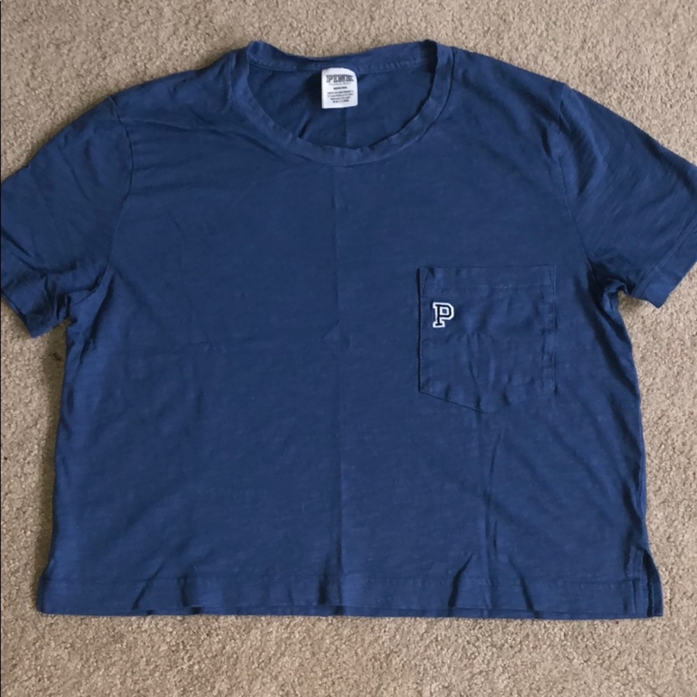 Medium PINK cropped T-shirt